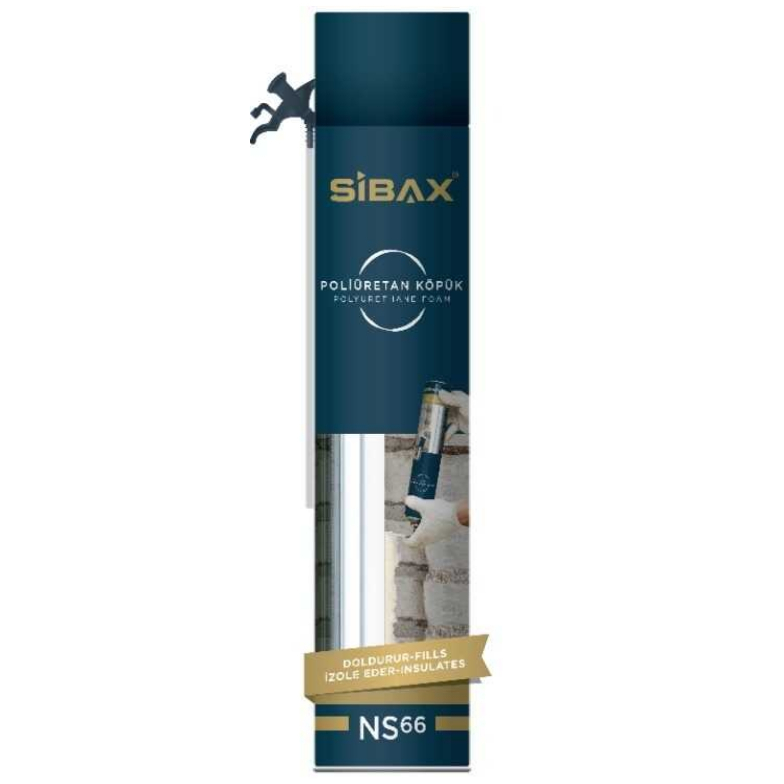SİBAX NS-66 PU KÖPÜK 600 GR.